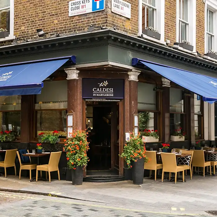 Hospitality cnsultant Caldesi restaurant | Simposium Hospitality Consultants